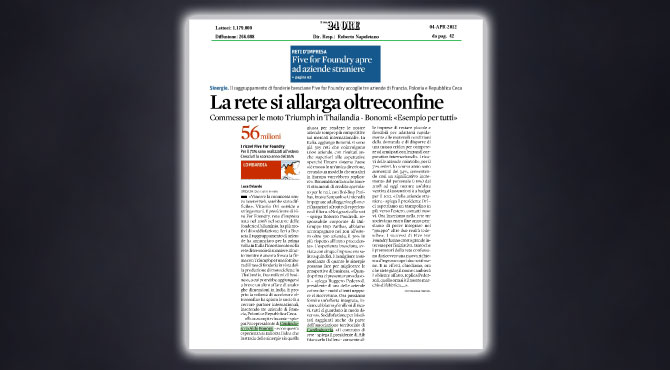 Il sole 24 ORE, 4 Aprile 2012 (pdf)