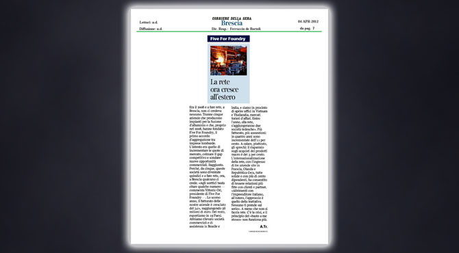 Corriere della sera, 4 Aprile 2012 (pdf)