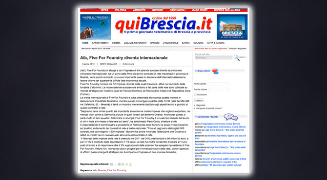QuiBrescia.it, 3 Aprile 2012 (pdf)
