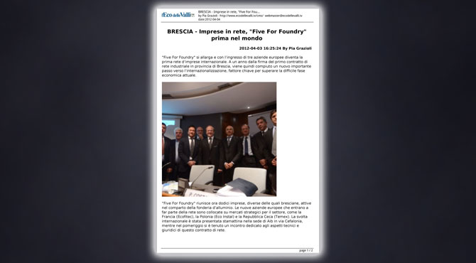 L'Eco delle valli.tv, 3 Aprile 2012 (pdf)