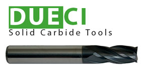 Universal flat and ball nosed end mills 